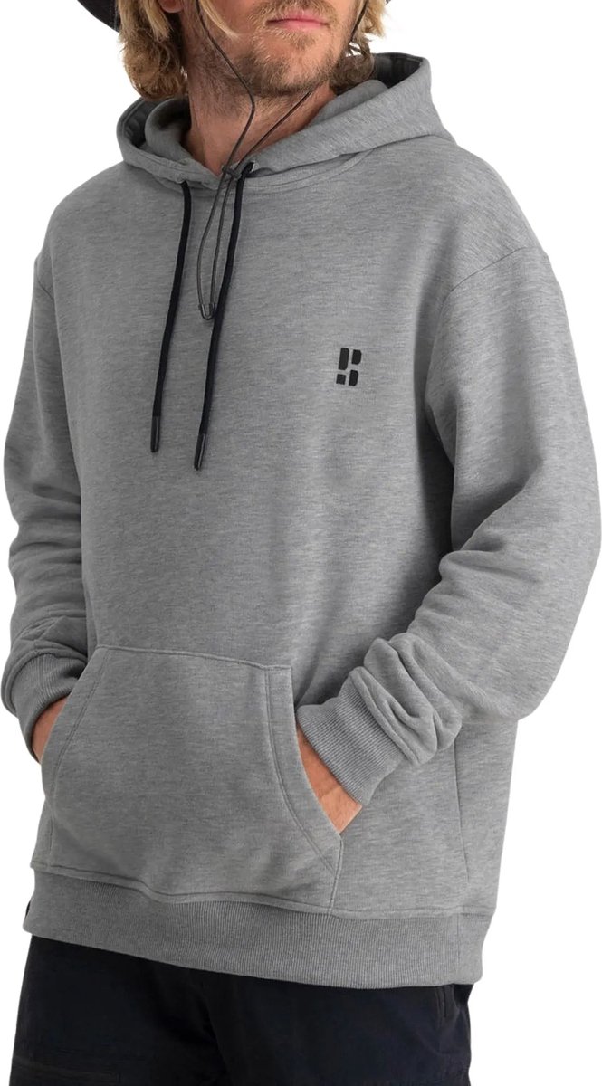 Poederbaas Arty Hoodie Heren Grijs