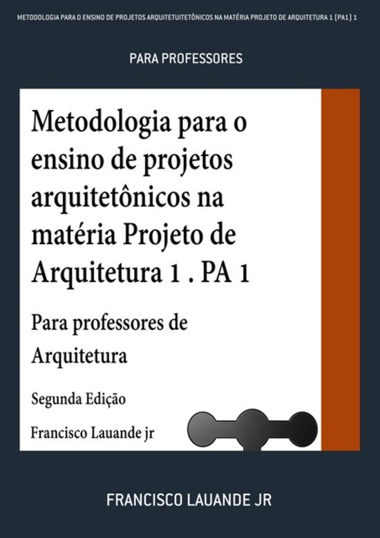 Metodologia Para O Ensino De Projetos Arquitetuitetônicos N ... - cover
