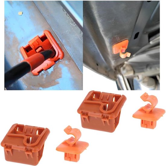 Motorkap Stay Clip Frame Beugel Voorkap Ondersteuning - Set van 2 ...