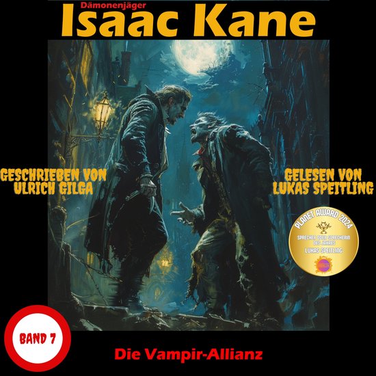 Die Vampir-Allianz: Dämonenjäger Isaac Kane Band 7 - cover