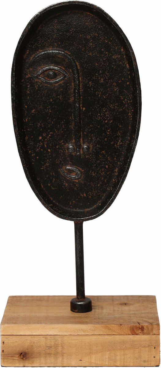 Ornament Agny zwart 30cm