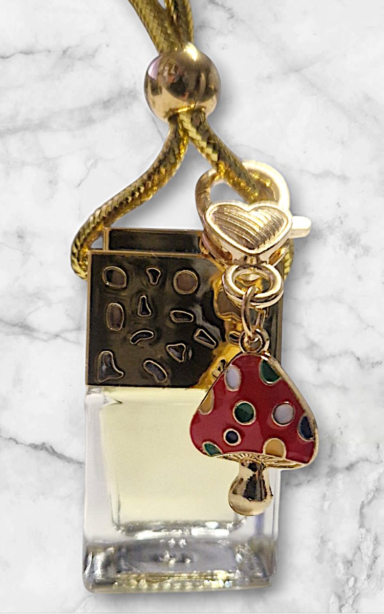 Auto Parfum Gelukkie + GeluksPaddenstoel Pocket Hug - 8ml - Rood - Vanille Orchids - Traditional Hammam Ritual Overseas - Auto parfum - Auto parfum vrouwen - Auto parfum mannen - Verjaardagscadeau - Cadeau heren/dames - Autoparfum - Valentijn