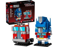 LEGO Transformers Brickheadz 40803 - Optimus Prime robot en voertuig Image