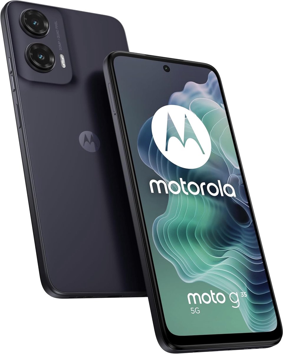 Motorola - Moto G35 5G - 256GB - Midnight Black