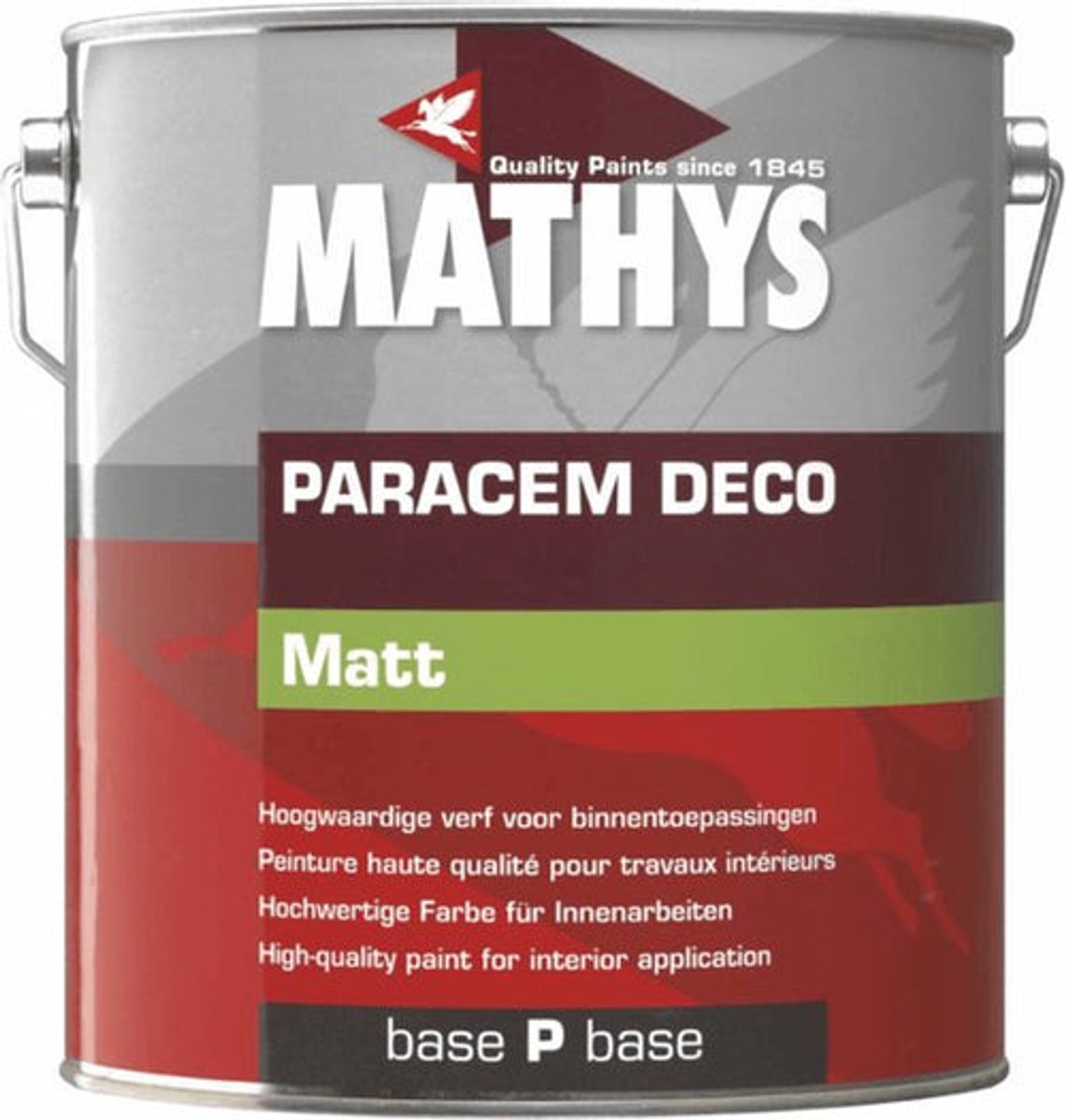 Mathys Paracem Deco Matt - RAL 9010 - 10L