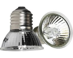 Duo verpakking - 2x UVB + UVA Reptielenlamp 50 Watt –stimuleert de eetlust en gezondheid - terrarium - warmtelamp - halogeenlamp - UVA + UVB - voor schildpadden - hagedissen - slangen - vogelspinnen