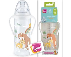 Tigex | Disney Simba | king leeuw | babyfles | + 6 maanden (maat 2) | 360 ml | 360 ml