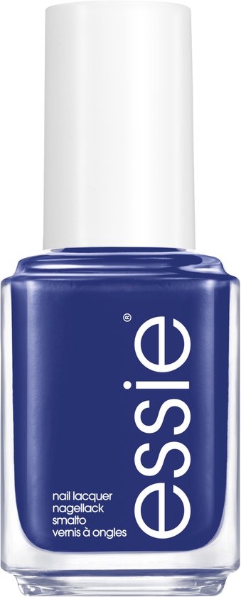 Flesje Essie nagellak in een diepblauwe kleur.