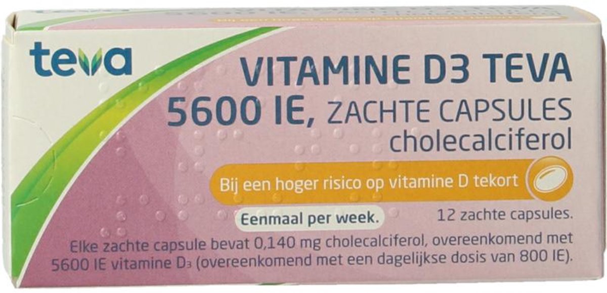 Goedkoopste Vitamine D3 5600IE