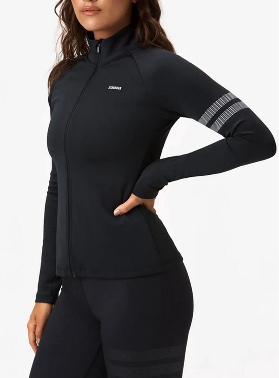 Stronger - Veste de performance Signature - Veste de sport - Femme - Zwart - Taille S