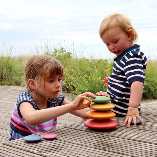 TickiT REGENBOOG HOUTEN KNOPEN van TickiT — afbeelding 5