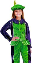 Pietenpak - Unisex - Met Gouden Bies - Incl. Barret - 4-6 Jaar - Groen