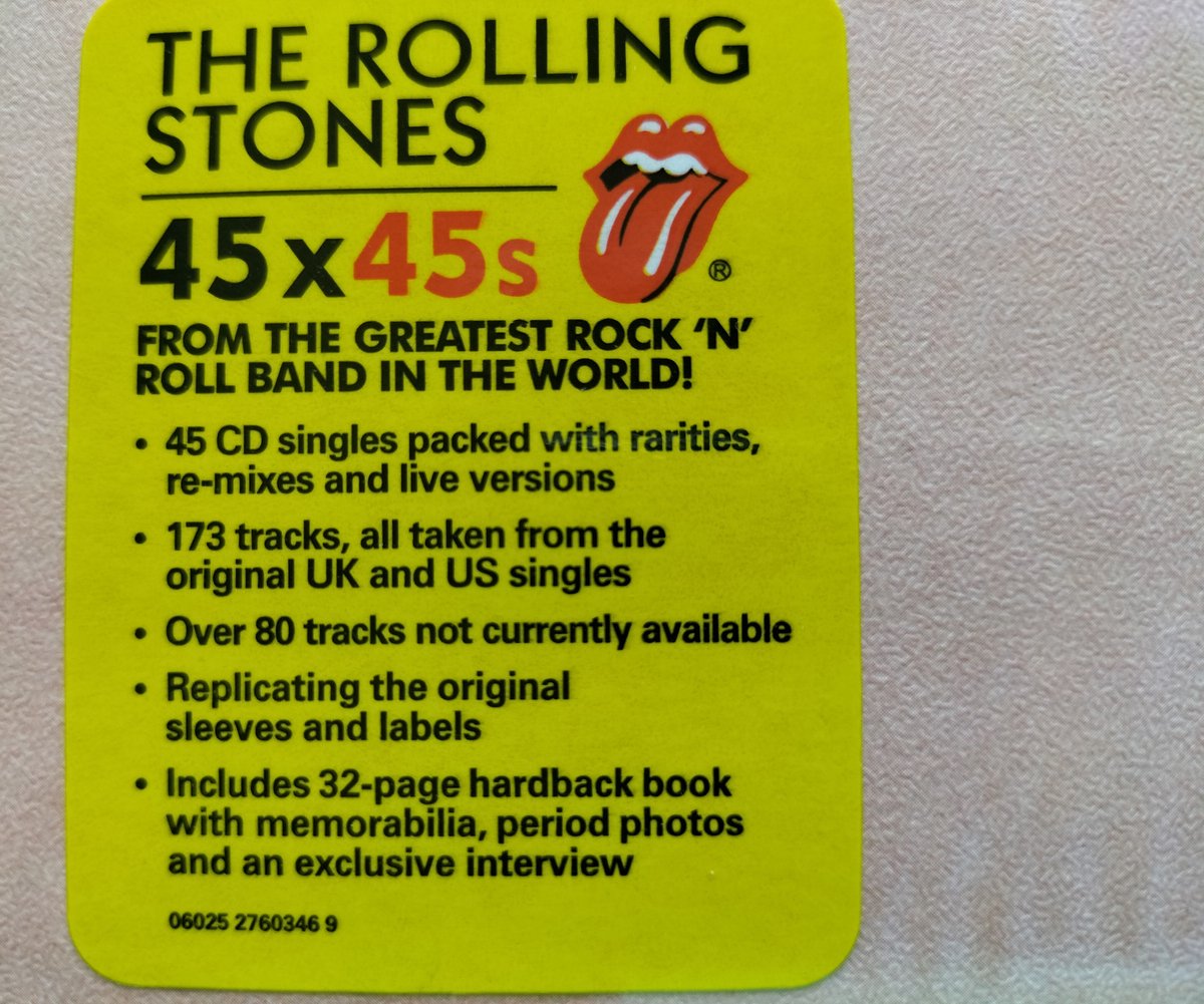 The Rolling Stones – The Singles 1971-2006 CDBOX Sealed, The