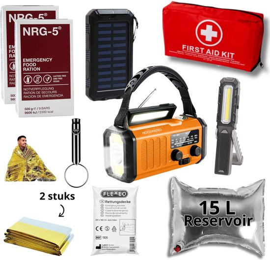 Noodradio® Noodpakket XL 72 uur