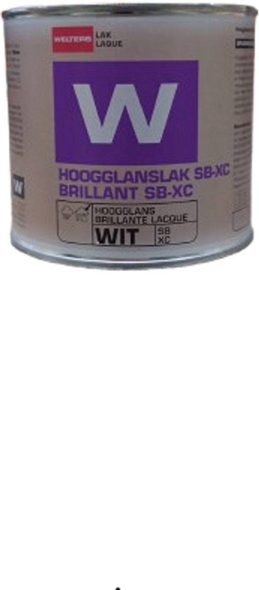 Welters lak hoogglans voor buiten nachtblauw 3952 0,5 liter