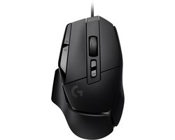 Logitech G502 X - Bedrade Gaming Muis - Rechtshandig - Optisch - Zwart