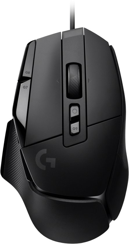 Logitech G502 X - Bedrade Gaming Muis - Rechtshandig - Optisch - Zwart