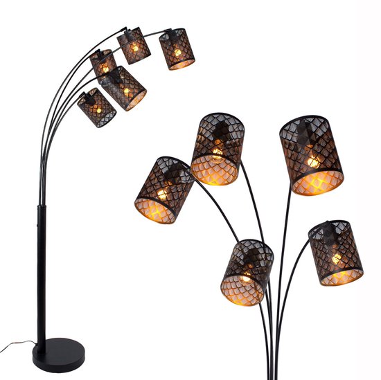 moderne-booglamp-5-lichts-vloerlamp-staande-lamp-zwart-goud