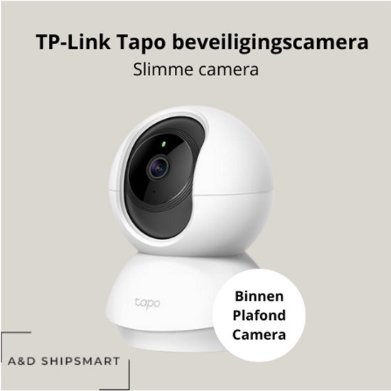 Tapo C200 Beveiligingscamera binnen - 1080P- Full HD- Pan/Tilt