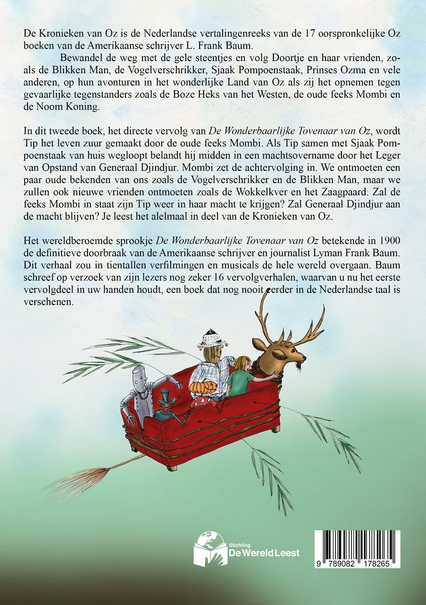 De kronieken van Oz 2 - Het wonderlijke land van Oz - back cover