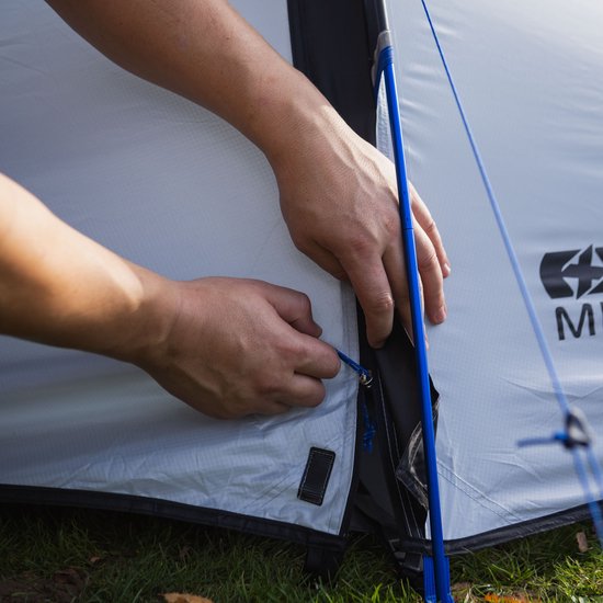 Oxford Micro Tent - 2 persoons tent (of 1 persoon met kit) - Backpacktent - Waterdicht - Camping Wandeltent - Kleine tent - Vistent - Tunneltent - Lichtgewicht tent - Eenvoudige installatie van Timebreakers — afbeelding 5