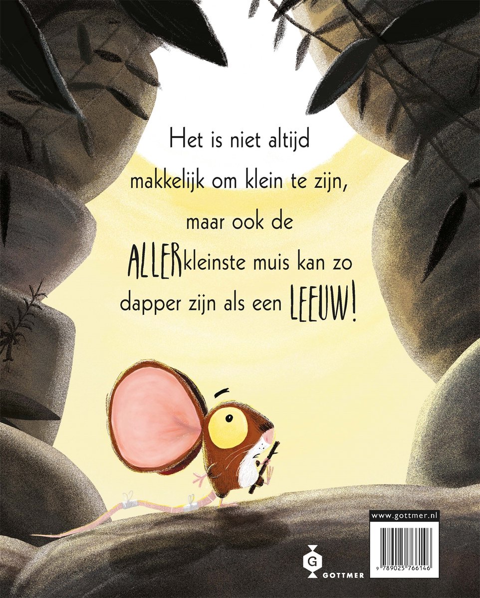 De leeuw in de muis - back cover