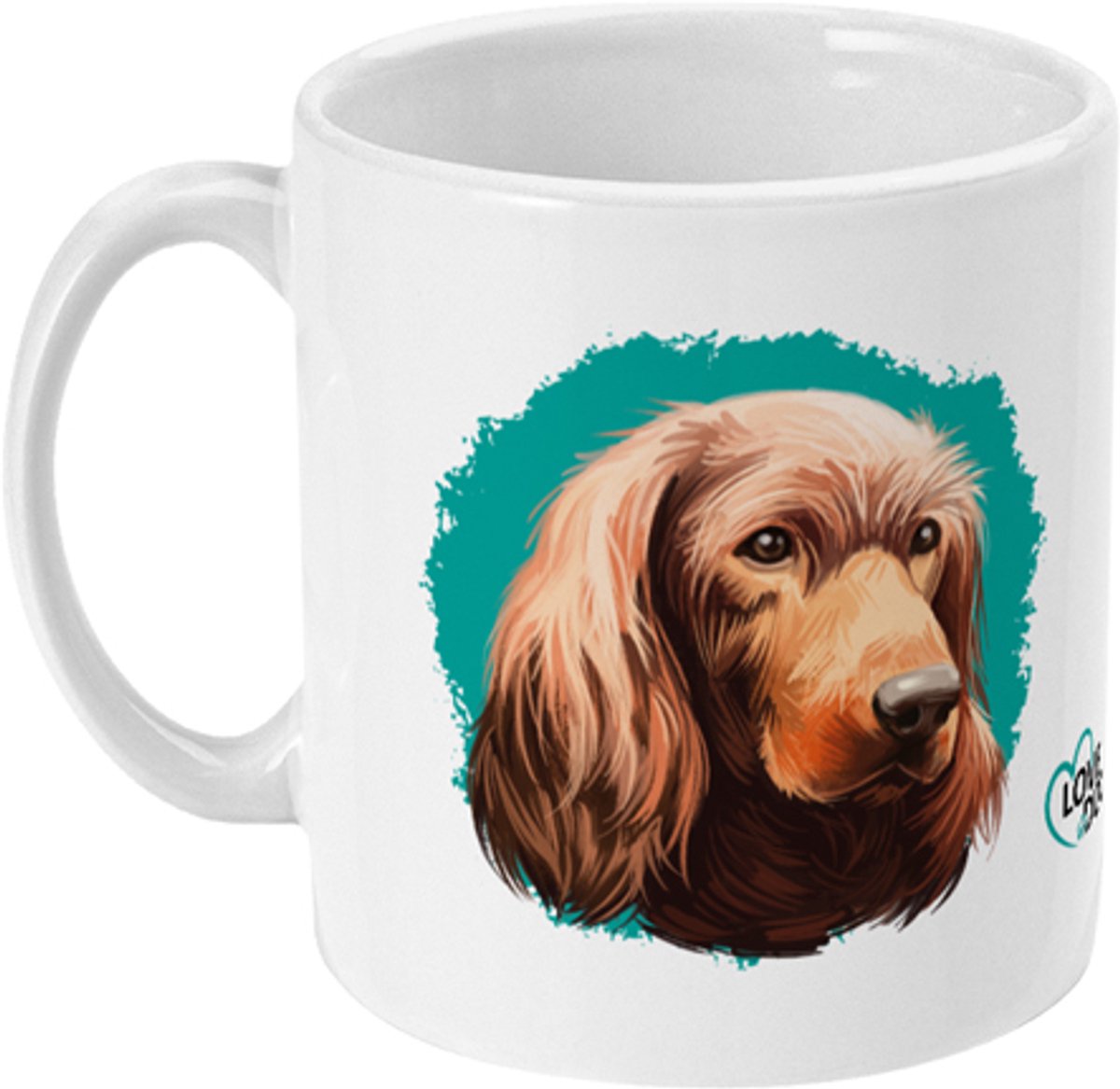 Mok Love Dogs Irish Setter - Ierse Setter, 325ml