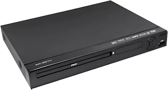 Lecteur DVD Livista avec HDMI - Full HD 1080p - Télécommande - USB - HDMI/ RCA - Zwart