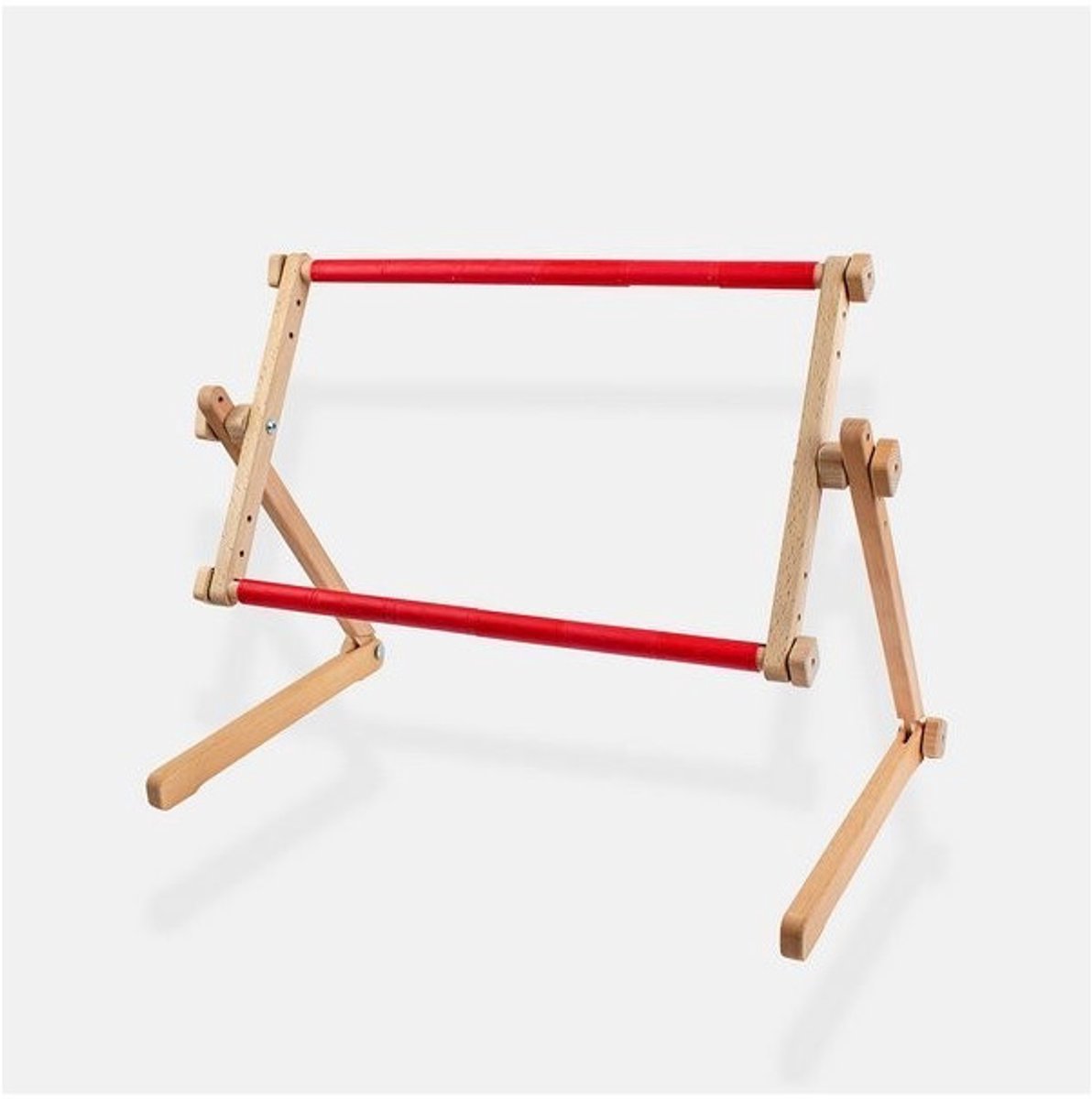 Verstelbaar houten tafelborduurraam voor kruissteek - 25 x 30 cm. Hobbybenodigdheden - België