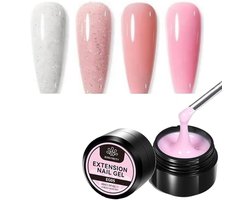 HEMA Born Pretty - Extension gel - 4x30 ml - -vrij - Builder gel - Nagelgel - UV gel builder - Gel -Nagelverlenging - Buildergel - Builder gel gel nagels - UV gel - Gel nagels - Gelnagels