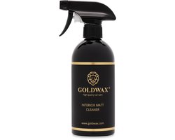 GOLDWAX Interior Matt Cleaner - Leerreiniger - Mat Reiniger - Interieur Reiniger - Bekleding Reiniger 500ml