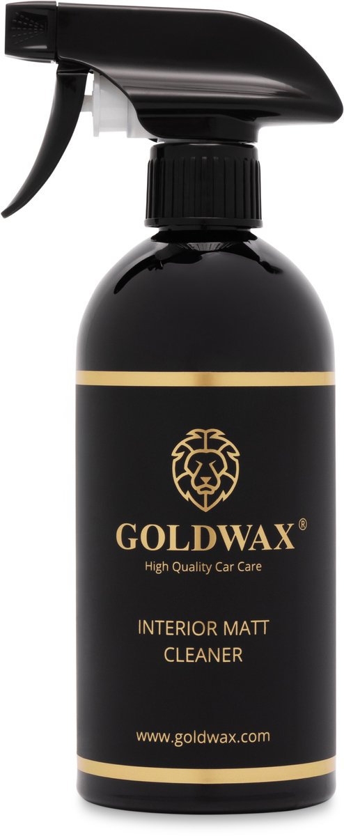 GOLDWAX Interior Matt Cleaner - Leerreiniger - Mat Reiniger - Interieur Reiniger - Bekleding Reiniger 500ml