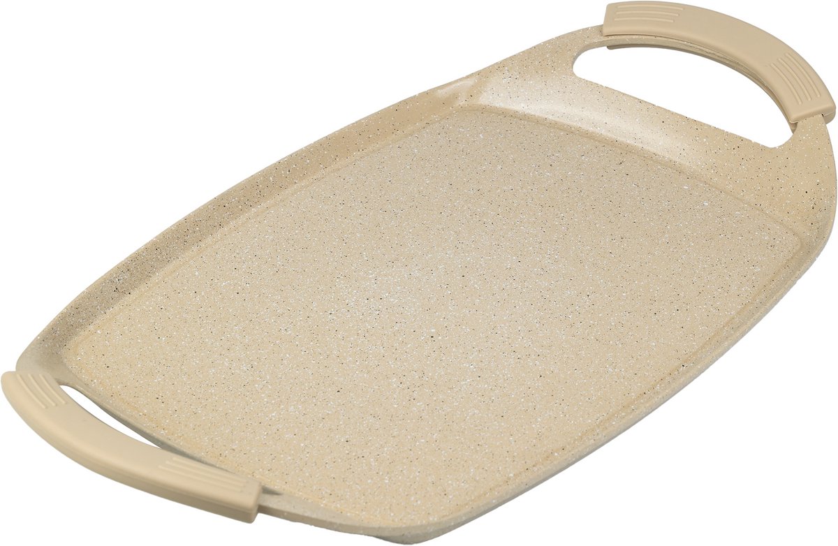 Maison & Kitchen - XXL Inductie Grillplaat - Grillpan PFAS vrij - 47 CM van Maison & Kitchen