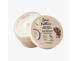 Love Nature Nourishing Body Cream with Organic Cacao Butter & Coconut Oil