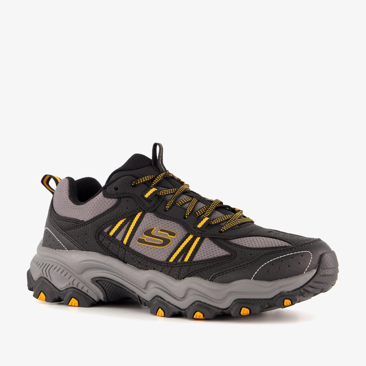 Skechers Stamina At heren wandelschoenen cat. A – Extra comfort Memory Foam Zwart
