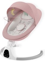 A Tiny Lovely Planet - Wipstoel - Schommelstoel Baby - Elektrisch - Baby Swing - 3 Verstelbare Hoeken en 4 schommelstanden - Roze