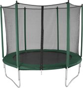 Rijoka Trampoline Met Veiligheidsnet - Ø183cm - Groen - Outdoor