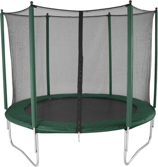 Rijoka Trampoline Met Veiligheidsnet - Ø183cm - Groen - Outdoor