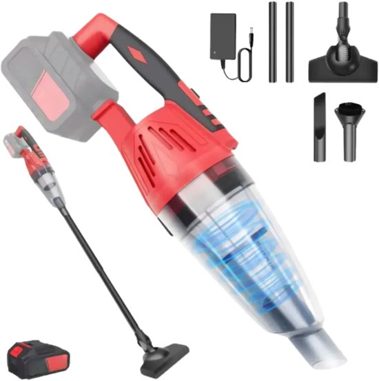 Draadloze Draadloze Handstofzuiger 2-in-1 Hoog Zuigkracht - Draadloze - €64,99