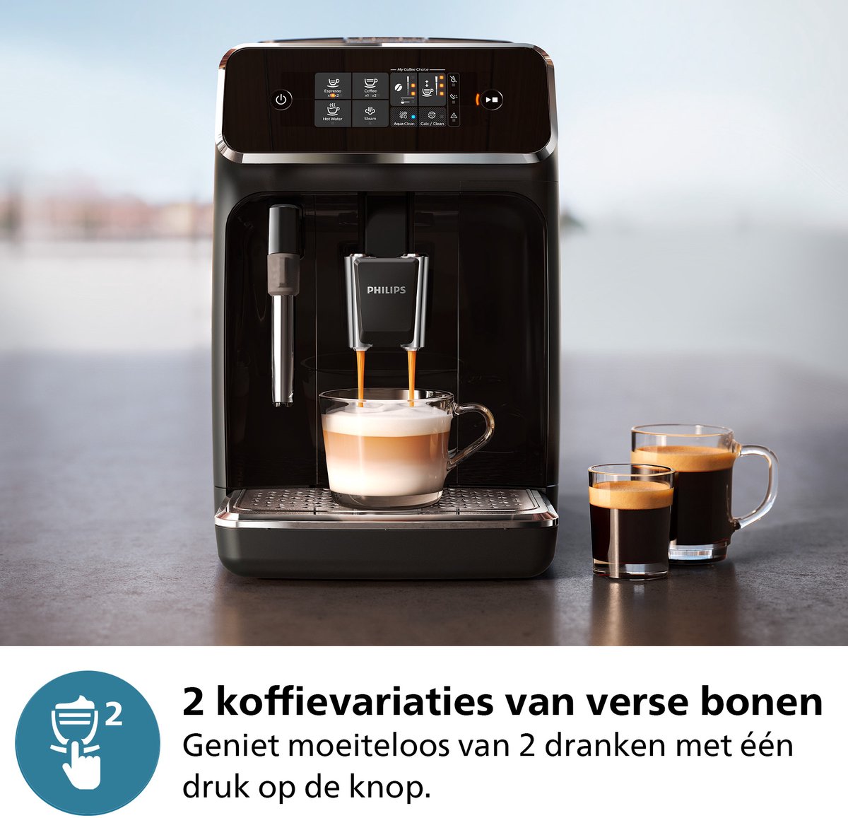 DAP 2200 Series Volautomatische Koffiemachine met - afbeelding 3