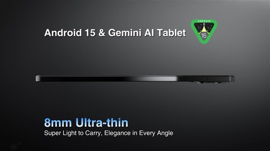TABWEE T90 Android 16 tablet met toetsenbord - Gemini AI, 24 GB RAM 128 GB ROM, Octa Core T615 TABWEE T90 Android 16 tablet met toetsenbord - Gemini AI, 24 GB RAM 128 GB ROM, Octa Core T615