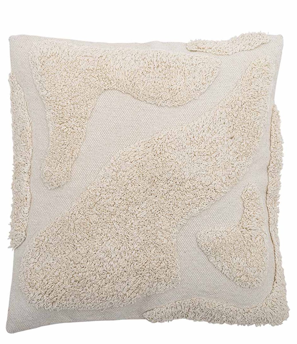 Bloomingville Canelli Kussen - Naturel - Katoen