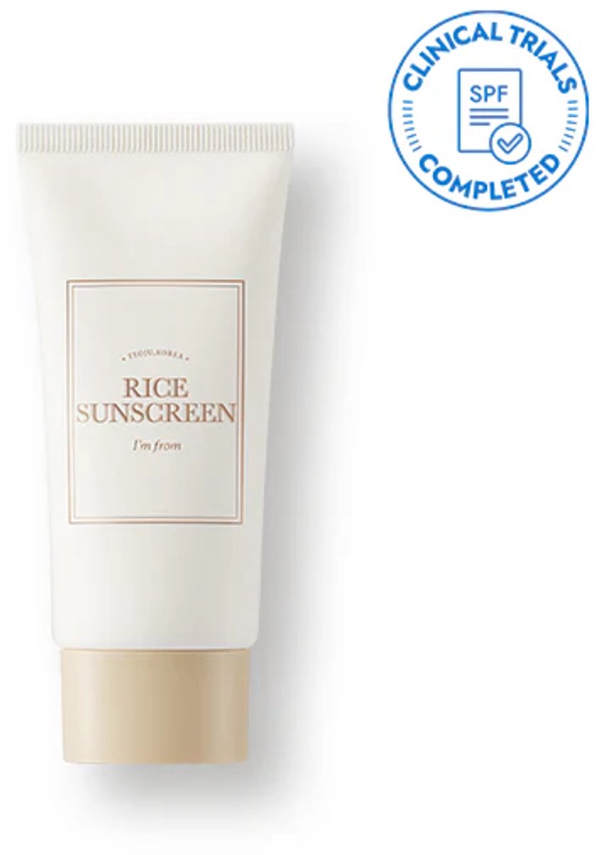 I'M FROM Rice Sunscreen SPF50+ PA++++ 50 ml