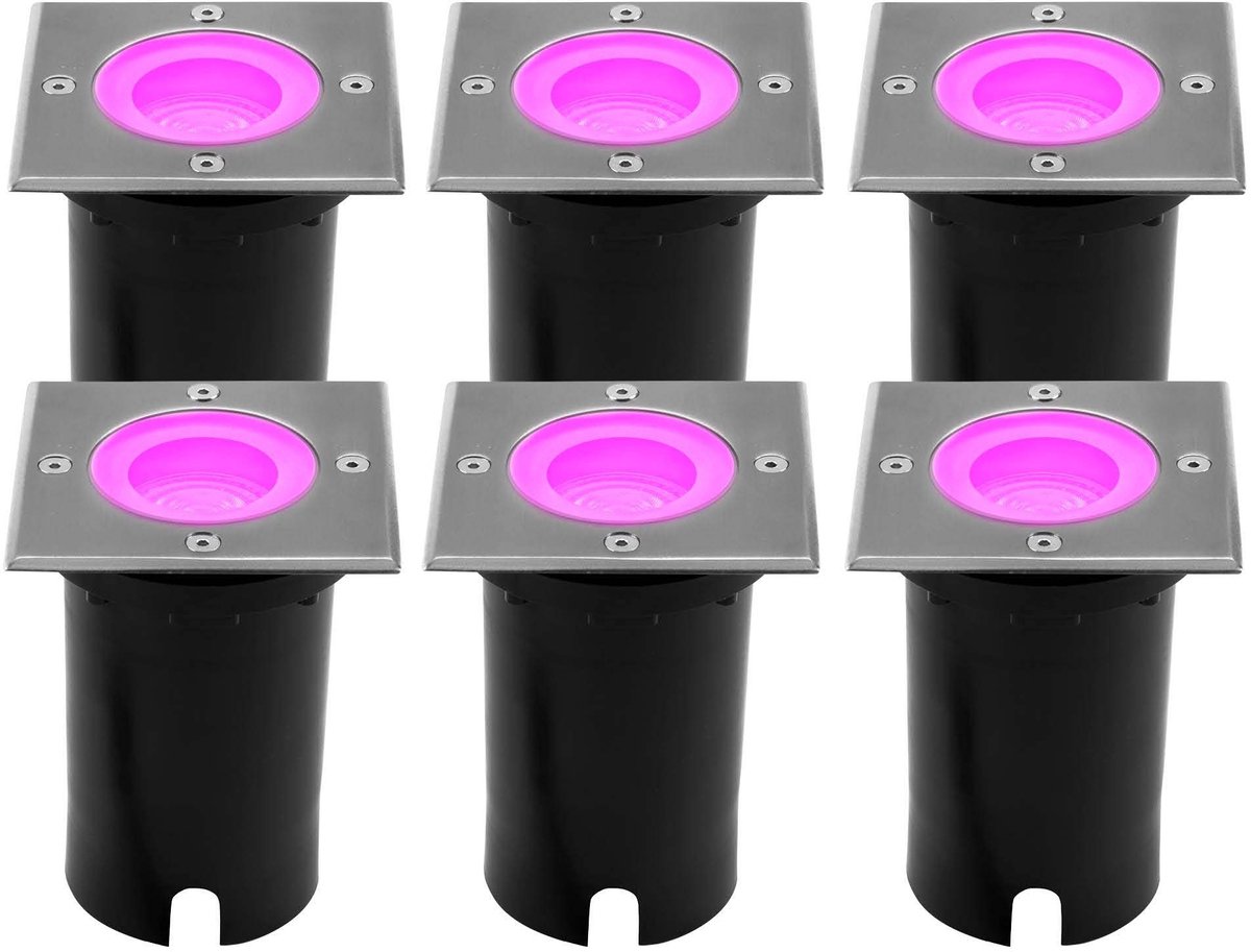 Ledvion - 6X SMART LED Grondspot - IP67 - 1m
