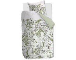 Kardol Pastiche dekbedovertrek - Eenpersoons - 140x200/220 - Groen