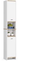 Meuble de salle de bain BETI 2 Portes / AKORD Furniture Factory / Wit / 32x180x28 cm