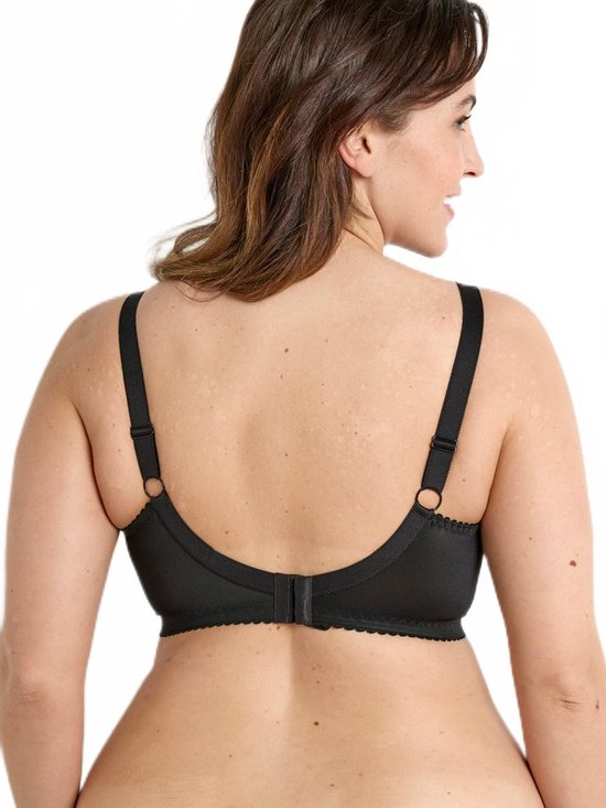 Soutien-gorge à armatures en tulle rayé