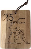 25 jaar getrouwd - 25 jaar getrouwd versiering - 25 jaar getrouwd cadeau - 25 jaar huwelijk - Zilveren huwelijk - 25 jaar huwelijk cadeau - Trouwdag - Trouwdag cadeau - Huwelijkscadeau - Trouwdag jubileum - Jubileum huwelijk