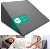 Oreiller de lecture pour le lit - Oreiller ergonomique en mousse à mémoire de forme