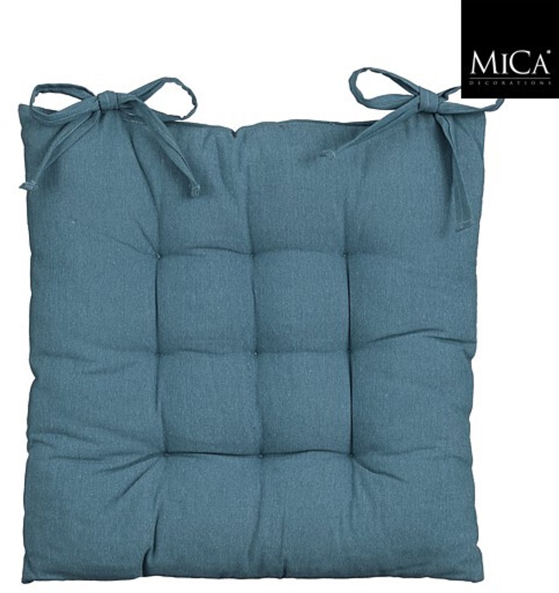 Mica Decorations Paddy Stoelkussen 46 x 46 x 7cm - Blauw
